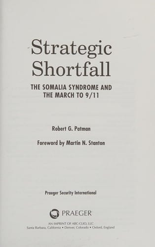Strategic shortfall