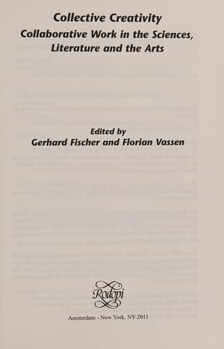 Collective creativity