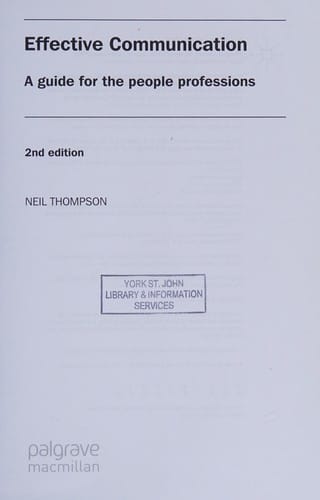 Effective communication