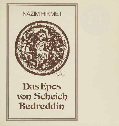 DAS EPOS VON SCHEICH BEDREDDIN, SOHN DES KADIS VON SIMAVNE