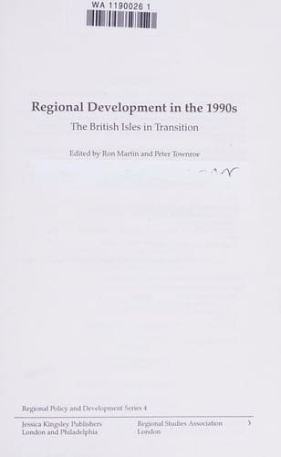 Regional development in the 1990s