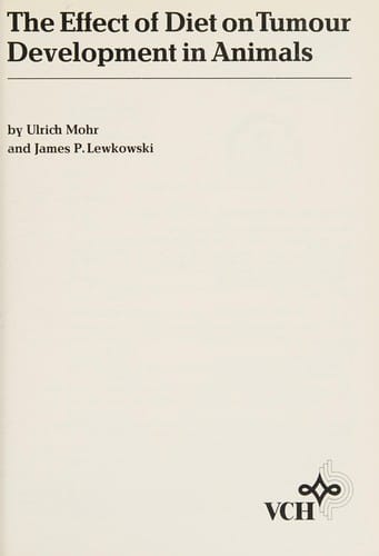 The effect of diet on tumour development in animals