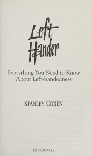 Left hander
