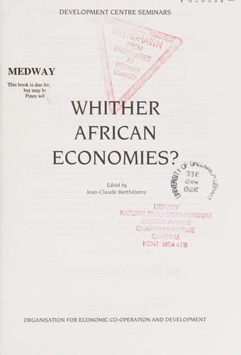 Whither African economies?