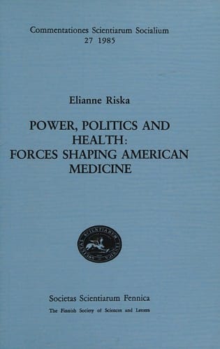 Power, politics, and health