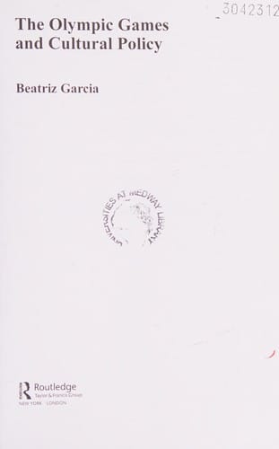The Olympic games and cultural policy
