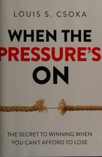 When the pressure's on