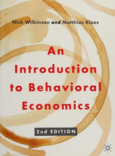 An introduction to behavioral economics