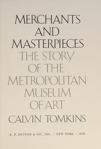 Merchants and masterpieces