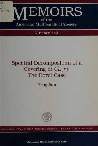 Spectral decomposition of a covering of GL(r)