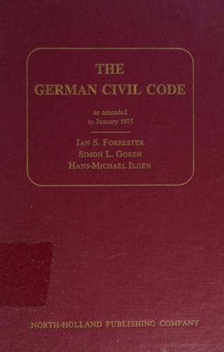 The German Civil code