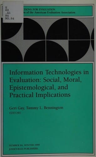 Information technologies in evaluation