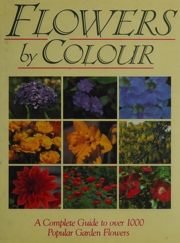 Flowers by colour