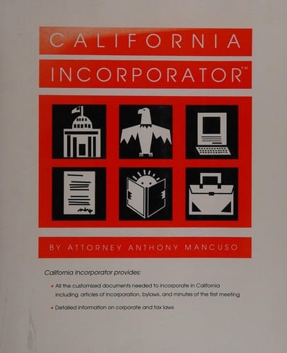 California Incorporator