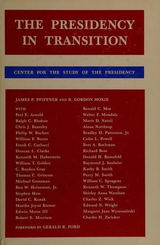 The Presidency in transition