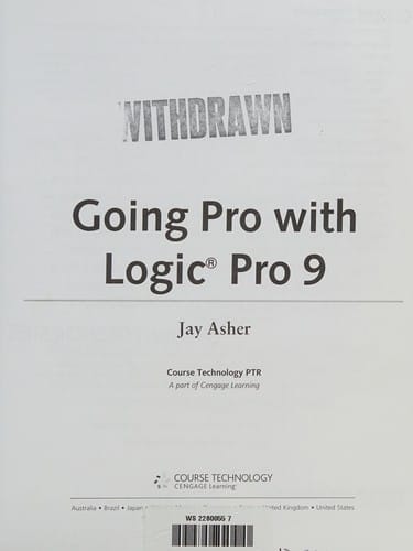 Going pro with Logic Pro 9