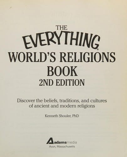 The everything world's religions book