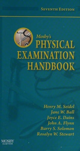 Mosby's physical examination handbook