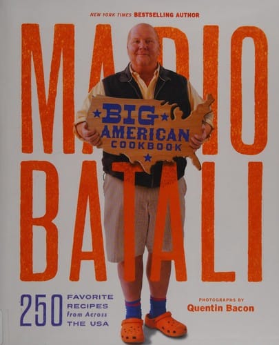 Mario Batali big American cookbook