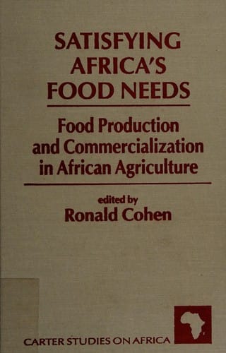Satisfying Africa's food needs