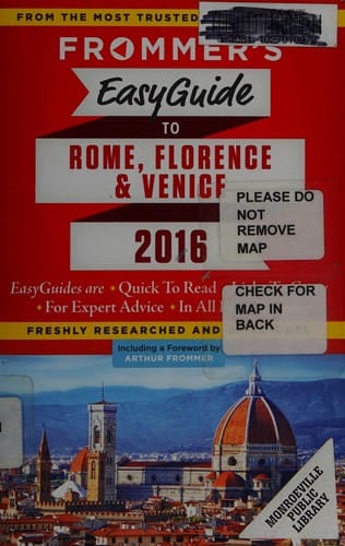 Frommer's easyguide to Rome, Florence & Venice