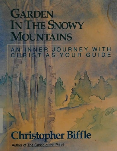 Garden in the snowy mountains