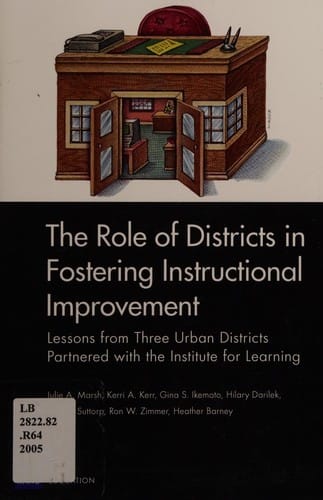 The role of districts in fostering instructional improvement