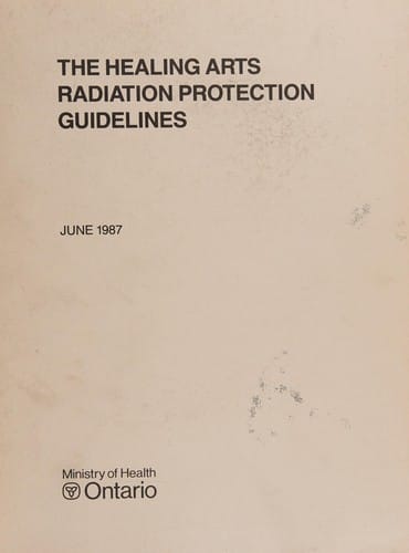 The Healing arts radiation protection guidelines