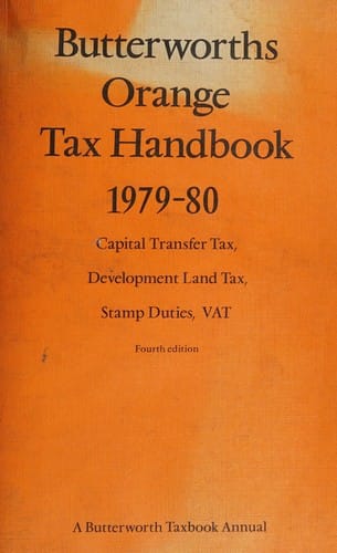 Butterworth's orange tax handbook