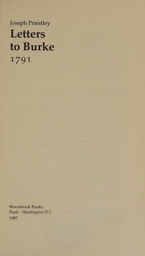 Letters to Burke