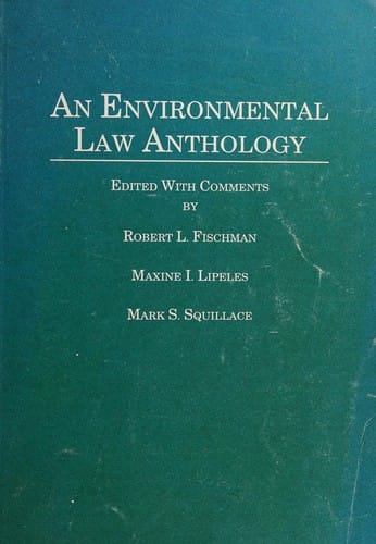 An environmental law anthology