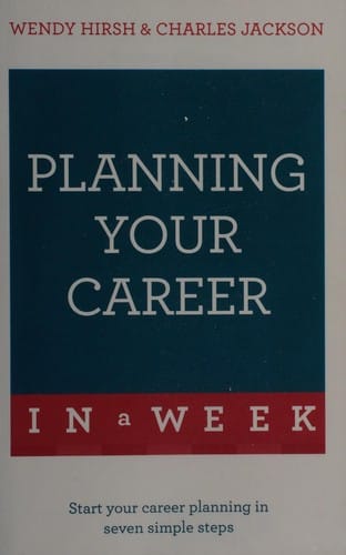 Planning your career in a week