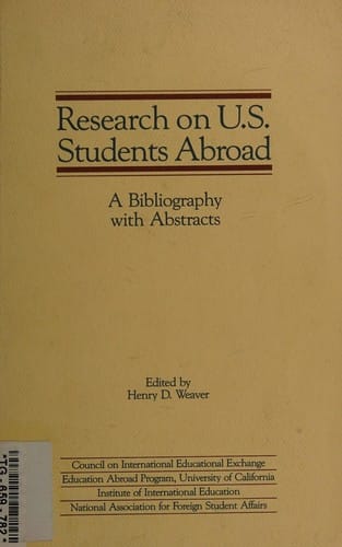 Research on U.S. students abroad