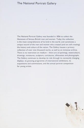 20th century portraits
