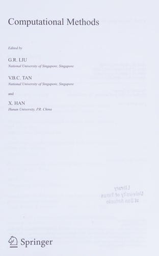 Computational methods