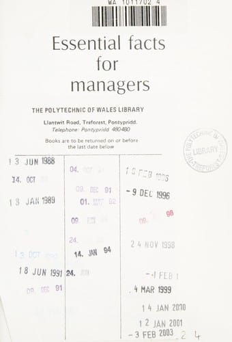 Essential facts for managers