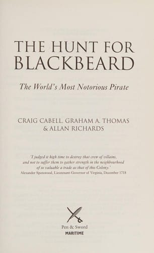 The hunt for Blackbeard