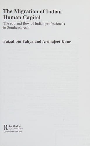 The migration of Indian human capital