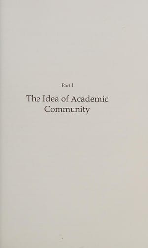 Academic community