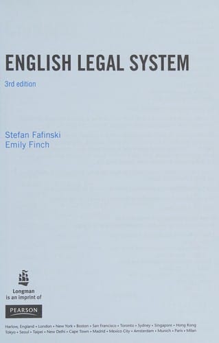 English legal system