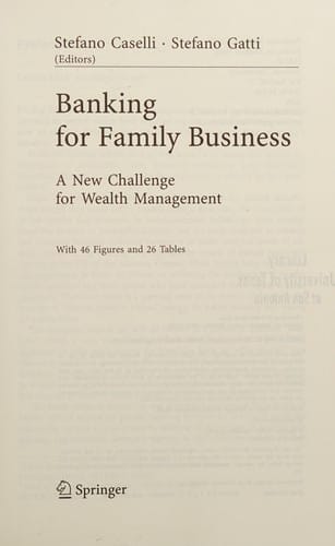 Banking for family business