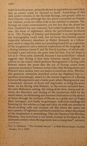 Scottish satirical verse