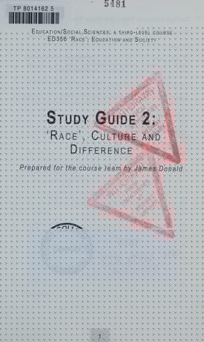 "Race", education and society