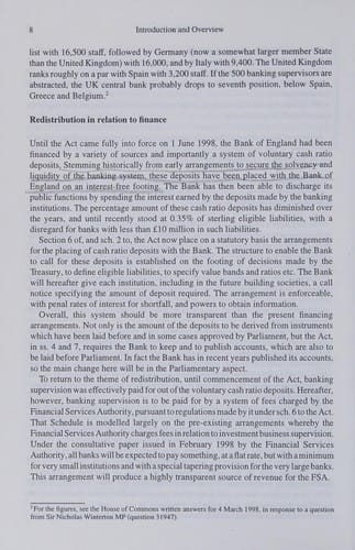 Blackstone's guide to the Bank of England Act 1998