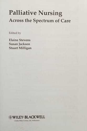 Palliative nursing in the 21st century