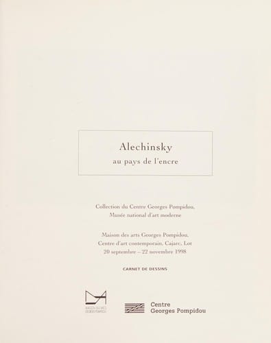 Alechinsky au pays de l'encre