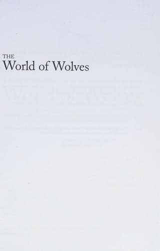 The world of wolves