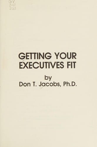 Getting your executives fit