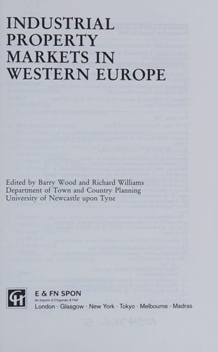 Industrial property markets in western Europe