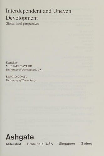 Interdependent and uneven development